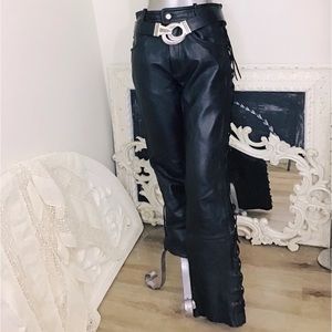 VINTAGE Easyrider Leather Pants UNISEX